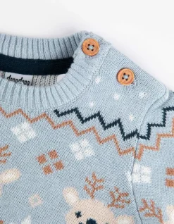 Clearance Strickpullover - Christmas - Newborn (56-74)