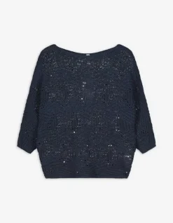 Fashion Strickpullover - Fledermaus&auml;rmel - Damen Pullover