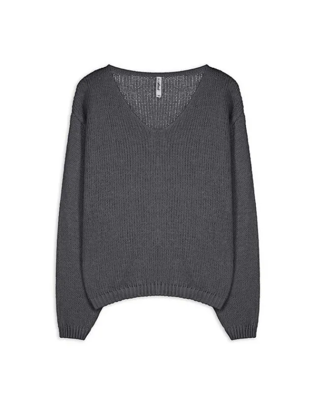 Hot Strickpullover - V-Ausschnitt - Damen Pullover
