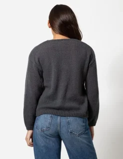 Hot Strickpullover - V-Ausschnitt - Damen Pullover