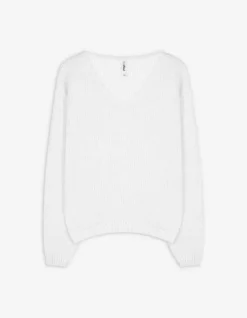 Outlet Strickpullover - V-Ausschnitt - Damen Pullover