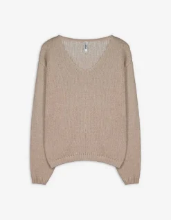 Clearance Strickpullover - V-Ausschnitt - Damen Pullover
