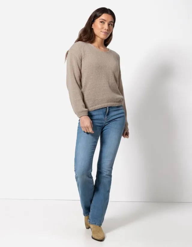 Clearance Strickpullover - V-Ausschnitt - Damen Pullover