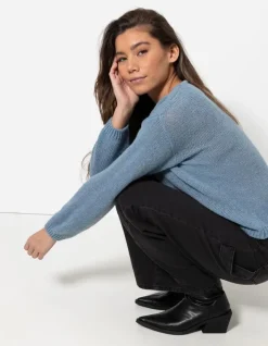Online Strickpullover - V-Ausschnitt - Damen Strickmode|Pullover