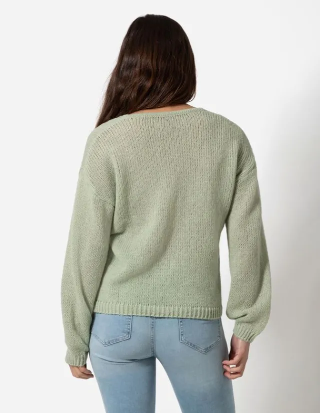 Best Strickpullover - V-Ausschnitt - Damen Pullover