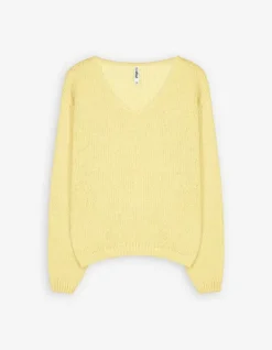Outlet Strickpullover - V-Ausschnitt - Damen Pullover
