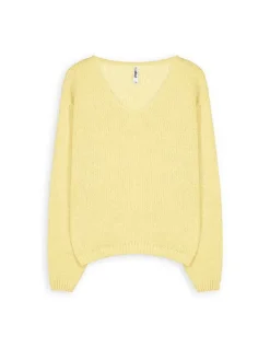 Outlet Strickpullover - V-Ausschnitt - Damen Pullover