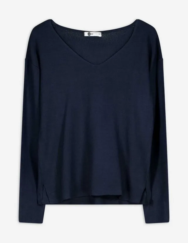 Outlet Strickpullover - Viskose-Mix - Damen Pullover