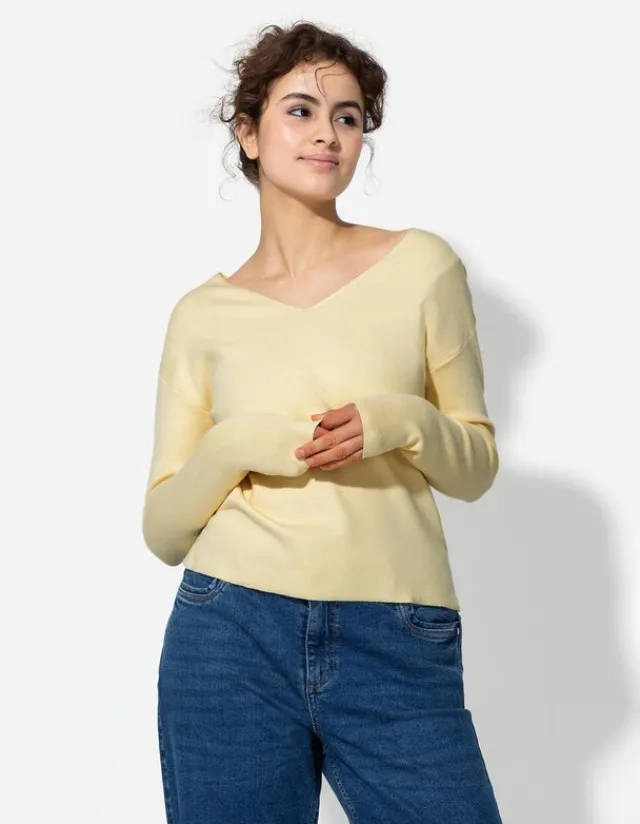 Outlet Strickpullover - Viskose-Mix - Damen Pullover