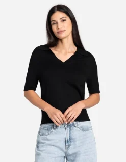 Sale Strickshirt - Viskose-Mix Damen Pullover