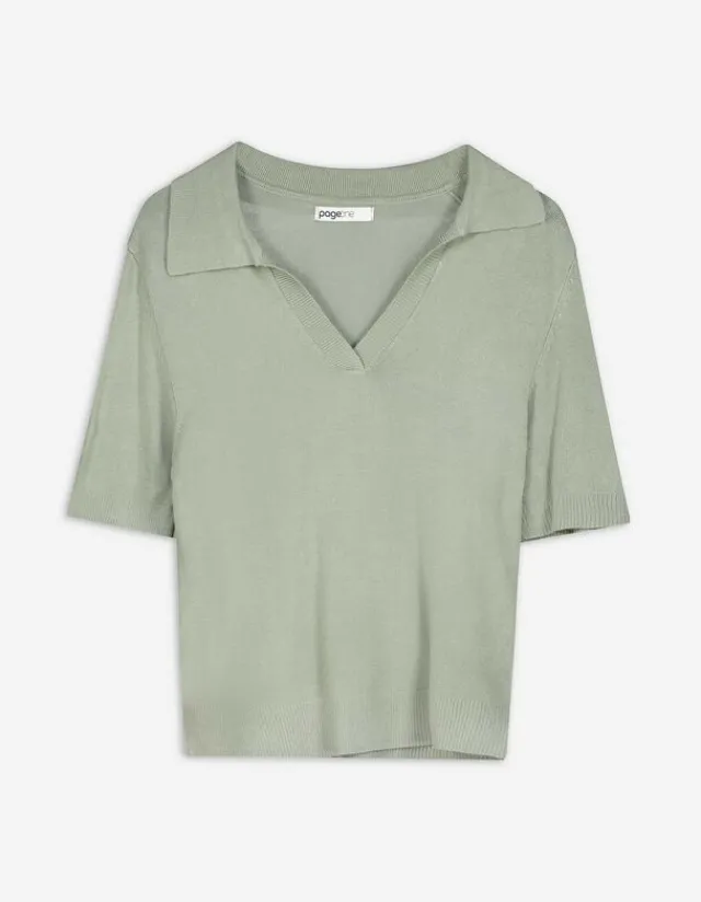 Discount Strickshirt - Viskose-Mix - Damen Pullover