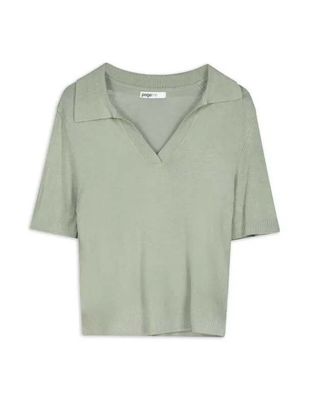 Discount Strickshirt - Viskose-Mix - Damen Pullover