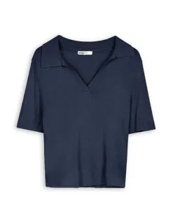 New Strickshirt - Viskose-Mix - Damen Pullover
