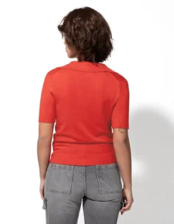 New Strickshirt - Viskose-Mix - Damen Pullover
