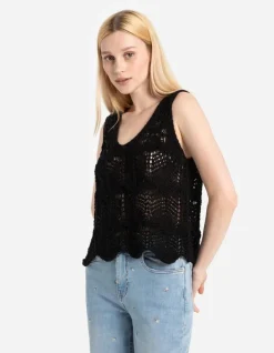 Online Stricktop - Lochstrick Damen Röcke