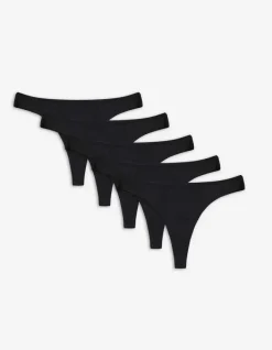 Online String - 5er-Pack Damen Unterwäsche