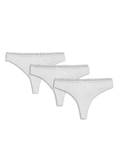 New String - 3er-Pack Damen Unterwäsche