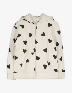 Discount Sweatjacke - Allover-Print - Kinder Mädchenkleidung