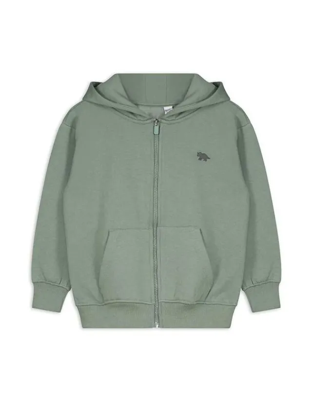 Discount Sweatjacke - einfarbig - Kinder Jungenkleidung