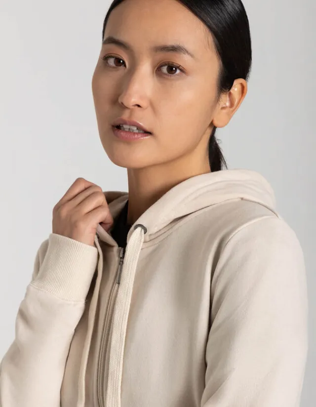 Hot Sweatjacke - Kapuze mit Tunnelzug Damen Sweatjacken