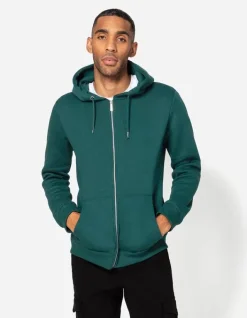 Fashion Sweatjacke - Kapuze mit Tunnelzug - Herren Sweatjacken