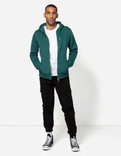 Fashion Sweatjacke - Kapuze mit Tunnelzug - Herren Sweatjacken