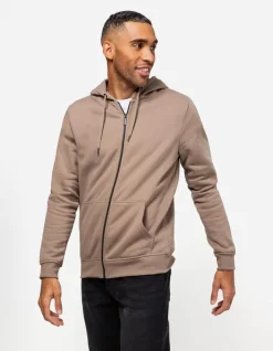 Fashion Sweatjacke - Kapuze mit Tunnelzug - Herren Sweatjacken