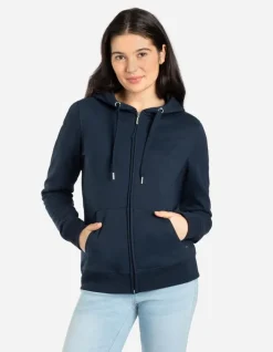 Best Sweatjacke - Kapuze mit Tunnelzug - Damen Sweatjacken