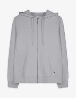 Outlet Sweatjacke - Kapuze mit Tunnelzug - Damen Sweatjacken