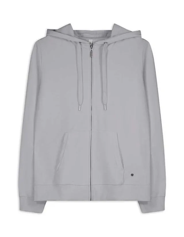 Outlet Sweatjacke - Kapuze mit Tunnelzug - Damen Sweatjacken