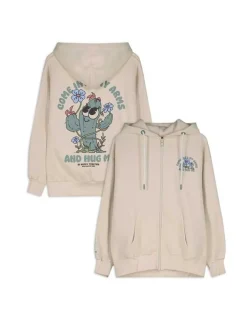 New Sweatjacke - R&uuml;ckenprint - Damen Sweatjacken