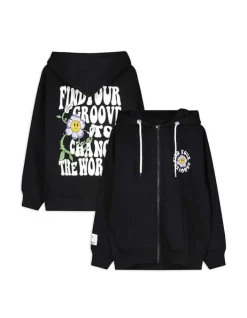 Best Sweatjacke - R&uuml;ckenprint - Damen Sweatjacken