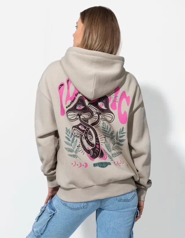Clearance Sweatjacke - Rückenprint - Damen Sweatjacken