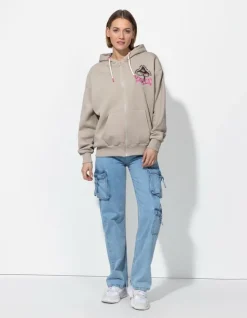 Clearance Sweatjacke - Rückenprint - Damen Sweatjacken