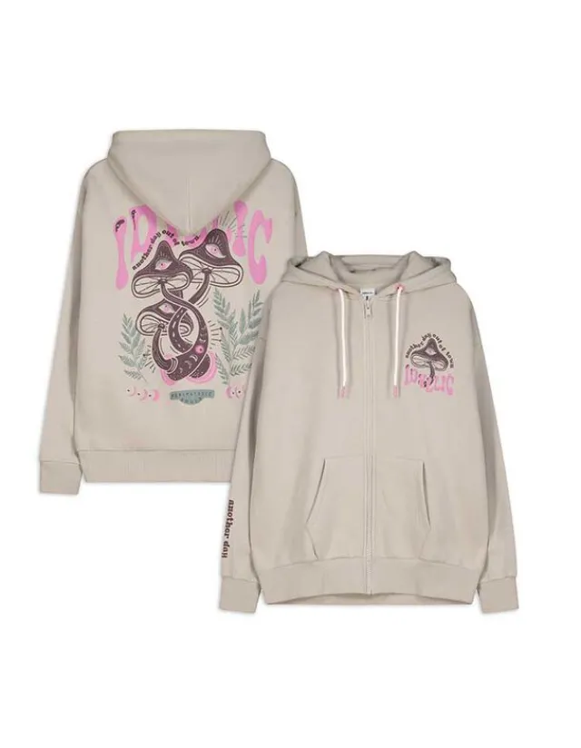 Clearance Sweatjacke - Rückenprint - Damen Sweatjacken