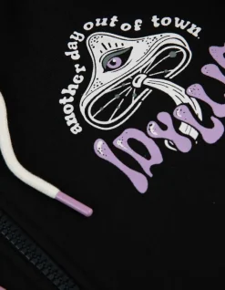 New Sweatjacke - R&uuml;ckenprint - Damen Sweatjacken
