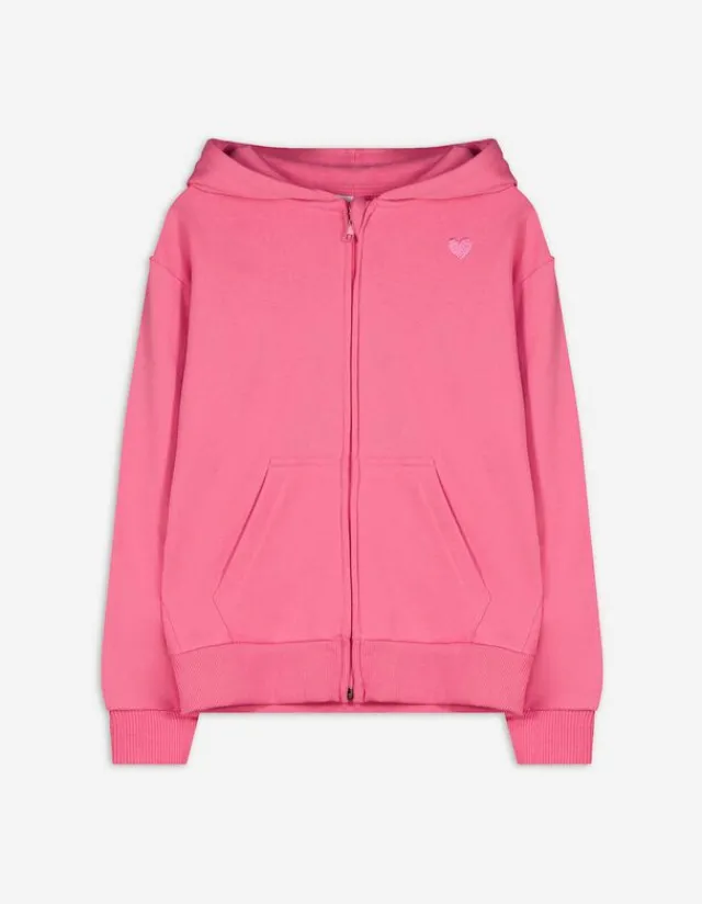 Clearance Sweatjacke - Stickereien - Kinder Mädchenkleidung