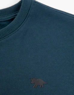 Fashion Sweatshirt - einfarbig - Kinder Jungenkleidung