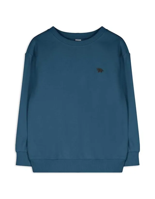 Fashion Sweatshirt - einfarbig - Kinder Jungenkleidung