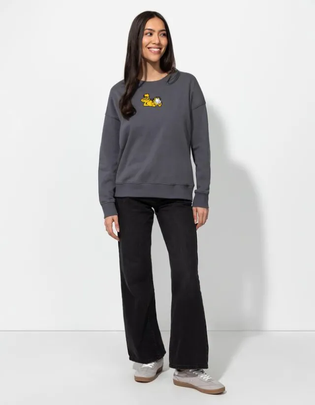Outlet Sweatshirt - Garfield - Damen Sweatshirts
