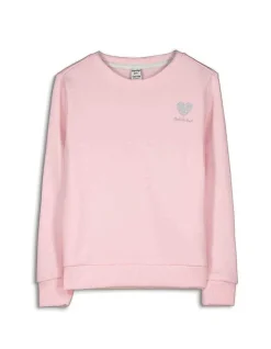 Clearance Sweatshirt - Glitzerprint Kinder Mädchenkleidung