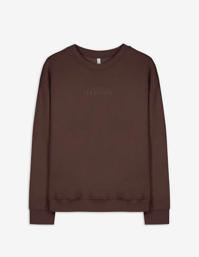 Outlet Sweatshirt - Messageprint - Damen Sweatshirts