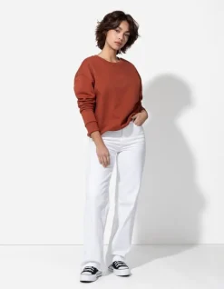 Outlet Sweatshirt - Messageprint - Damen Sweatshirts