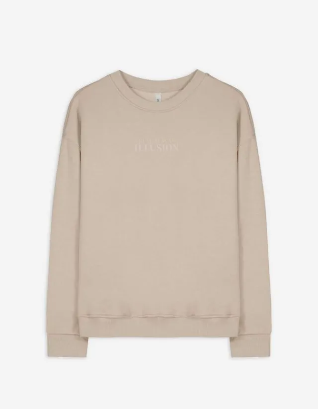 New Sweatshirt - Messageprint - Damen Sweatshirts
