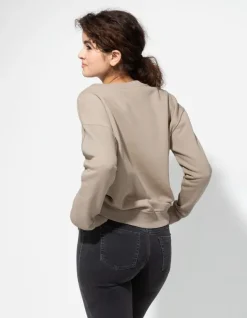 New Sweatshirt - Messageprint - Damen Sweatshirts
