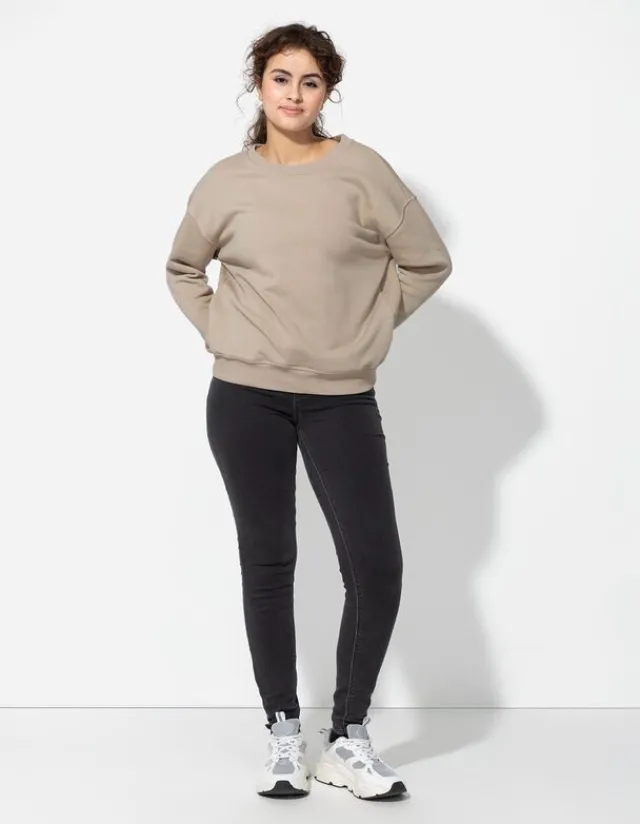 New Sweatshirt - Messageprint - Damen Sweatshirts