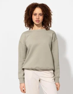 Clearance Sweatshirt - Messageprint - Damen Sweatshirts