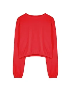 New Sweatshirt - Rundhals-Ausschnitt - Damen Sweatshirts