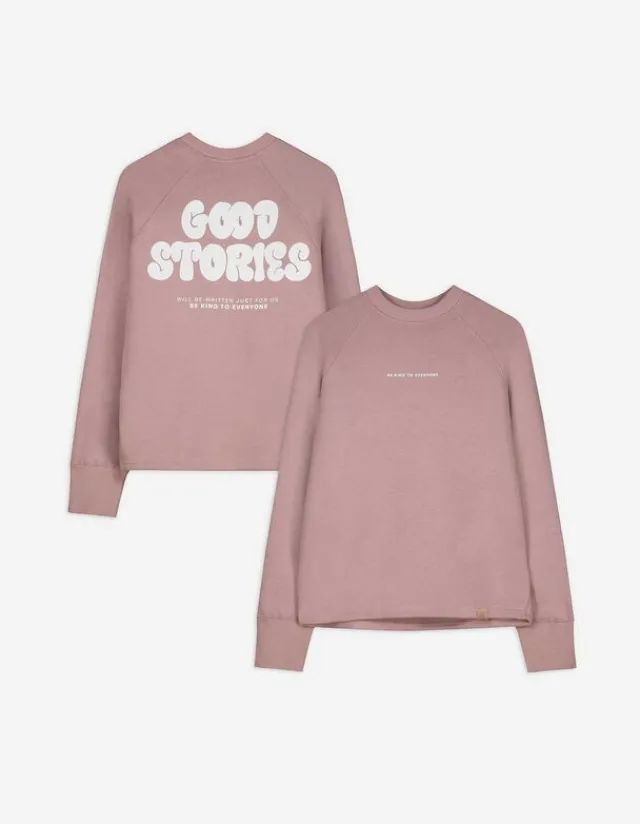 Fashion Sweatshirt - Rückenprint - Damen Sweatshirts