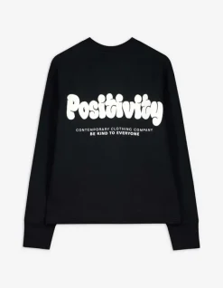 Discount Sweatshirt - R&uuml;ckenprint - Damen Sweatshirts